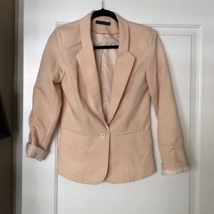 Pink blazer